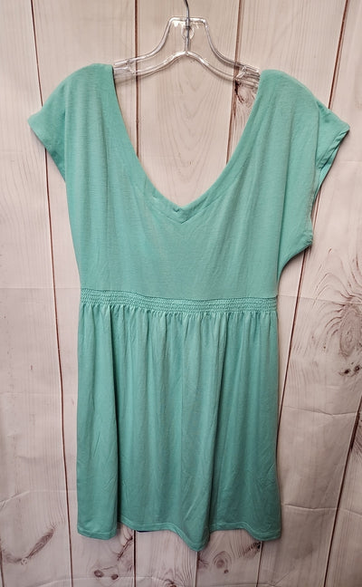Venus Women's Size L Blue & Green Dress