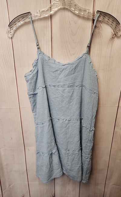 Rsq Women's Size L Light Blue Sleeveless Top
