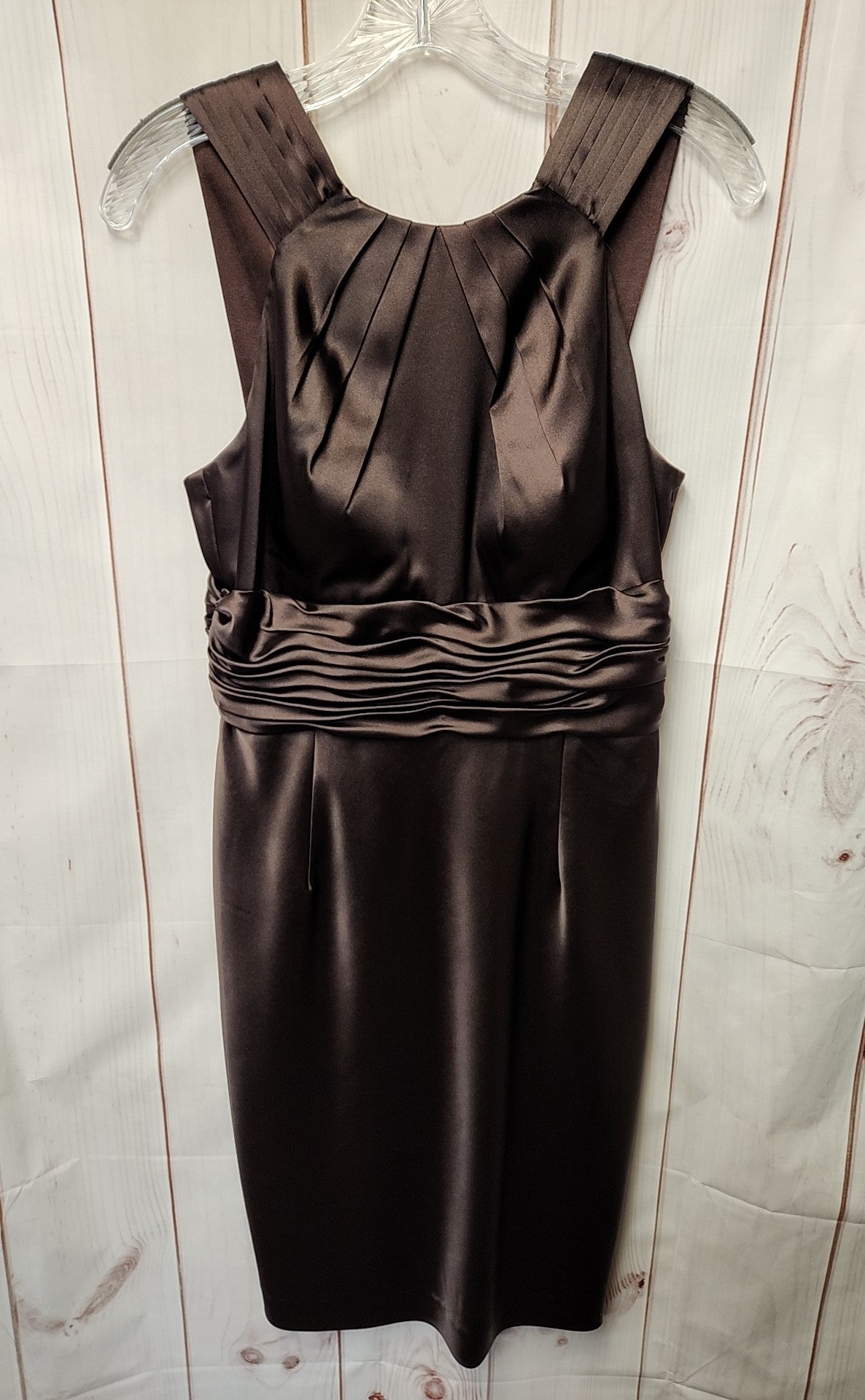 Adrianna Papell Women's Size 8 Brown Dress