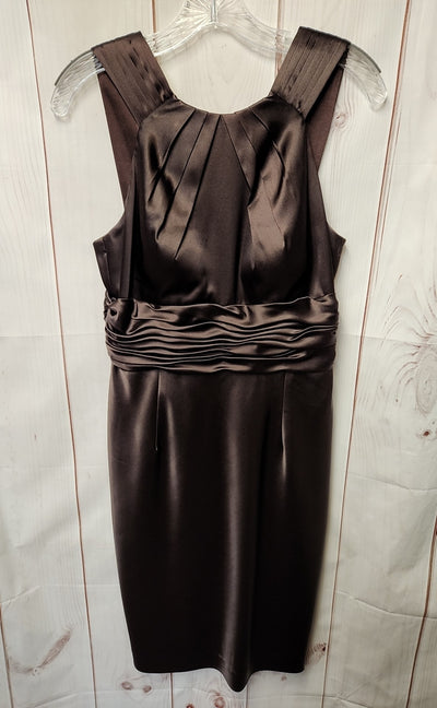 Adrianna Papell Women's Size 8 Brown Dress