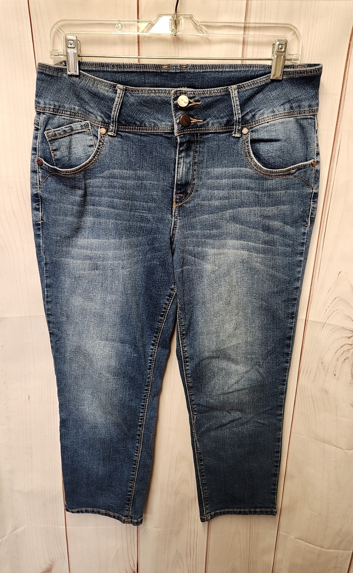 1822 Women's Size 32 (13-14) Blue Jeans