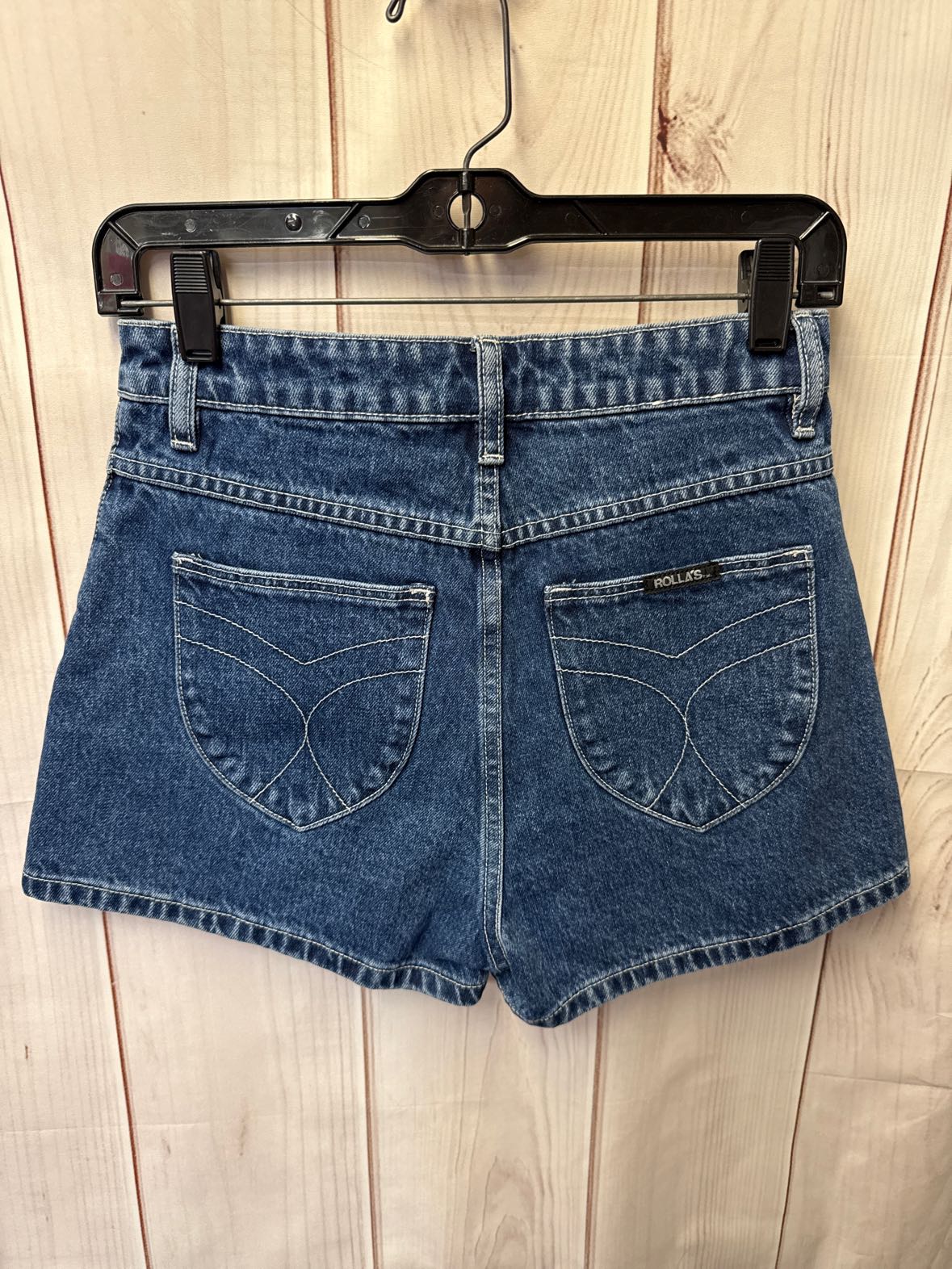 Rolla's Women's Size 25 (0) Blue Shorts Dusters High Rise Slim