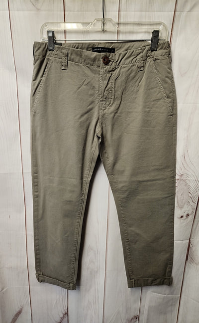 NWT J Brand Women's Size 26 (1-2) Olive Green Pants Inez Low Rise Slim Fit Chino