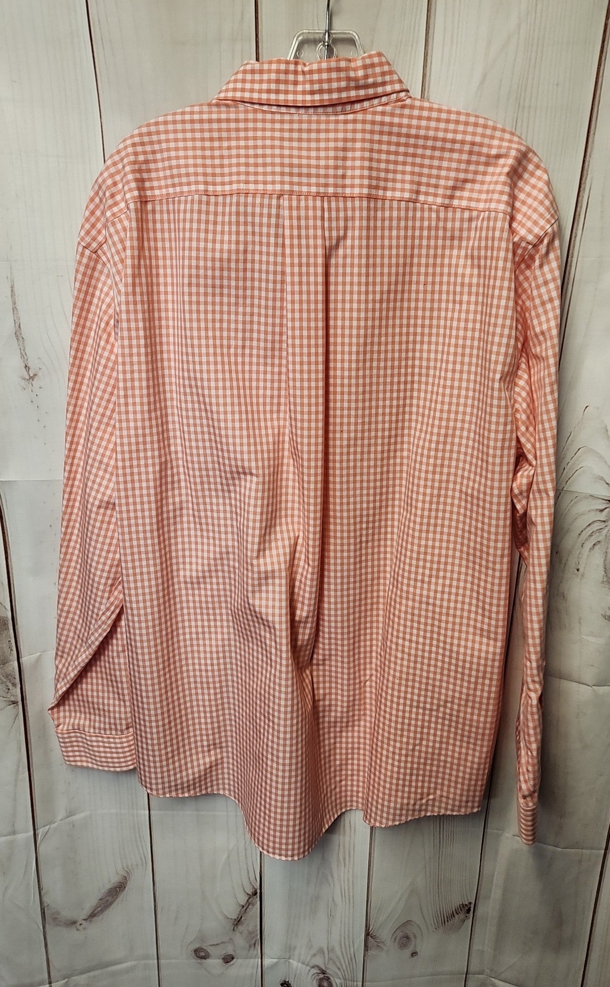 LL Bean Men's Size L Orange Shirt