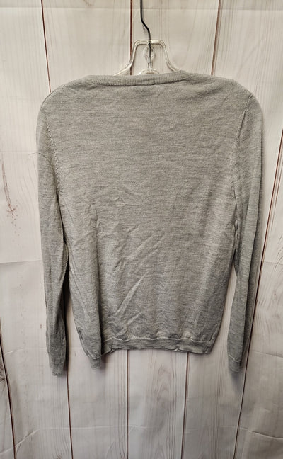 Talbots Women's Size M Petite Gray Sweater