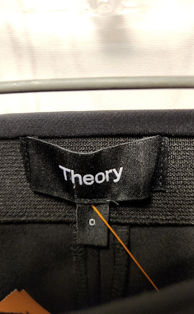Theory Women's Size 0 Black Pants