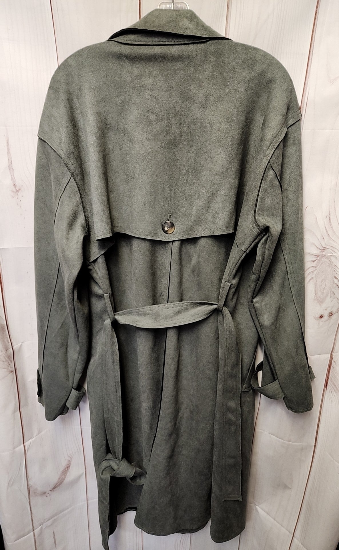 love For Humanity Couture Black Label Women's Size XL Gray Coat