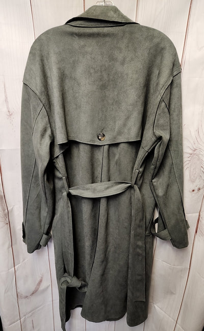 love For Humanity Couture Black Label Women's Size XL Gray Coat