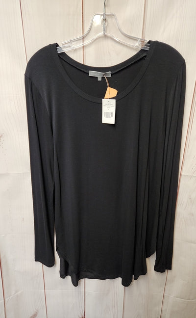 NWT Emma's Closet Women's Size M Black Long Sleeve Top