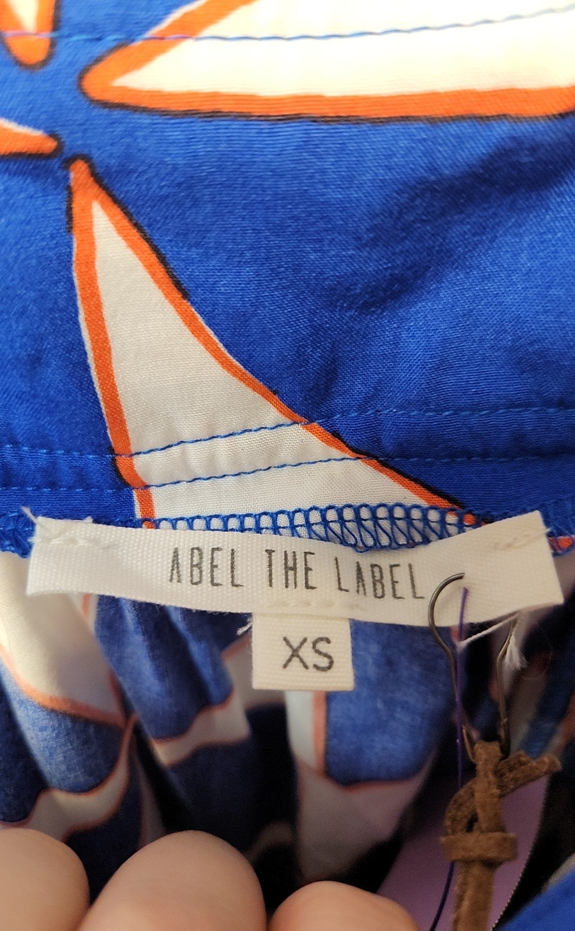 NWT Abel The Label Women's Size XS Blue Dress