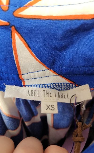 NWT Abel The Label Women's Size XS Blue Dress
