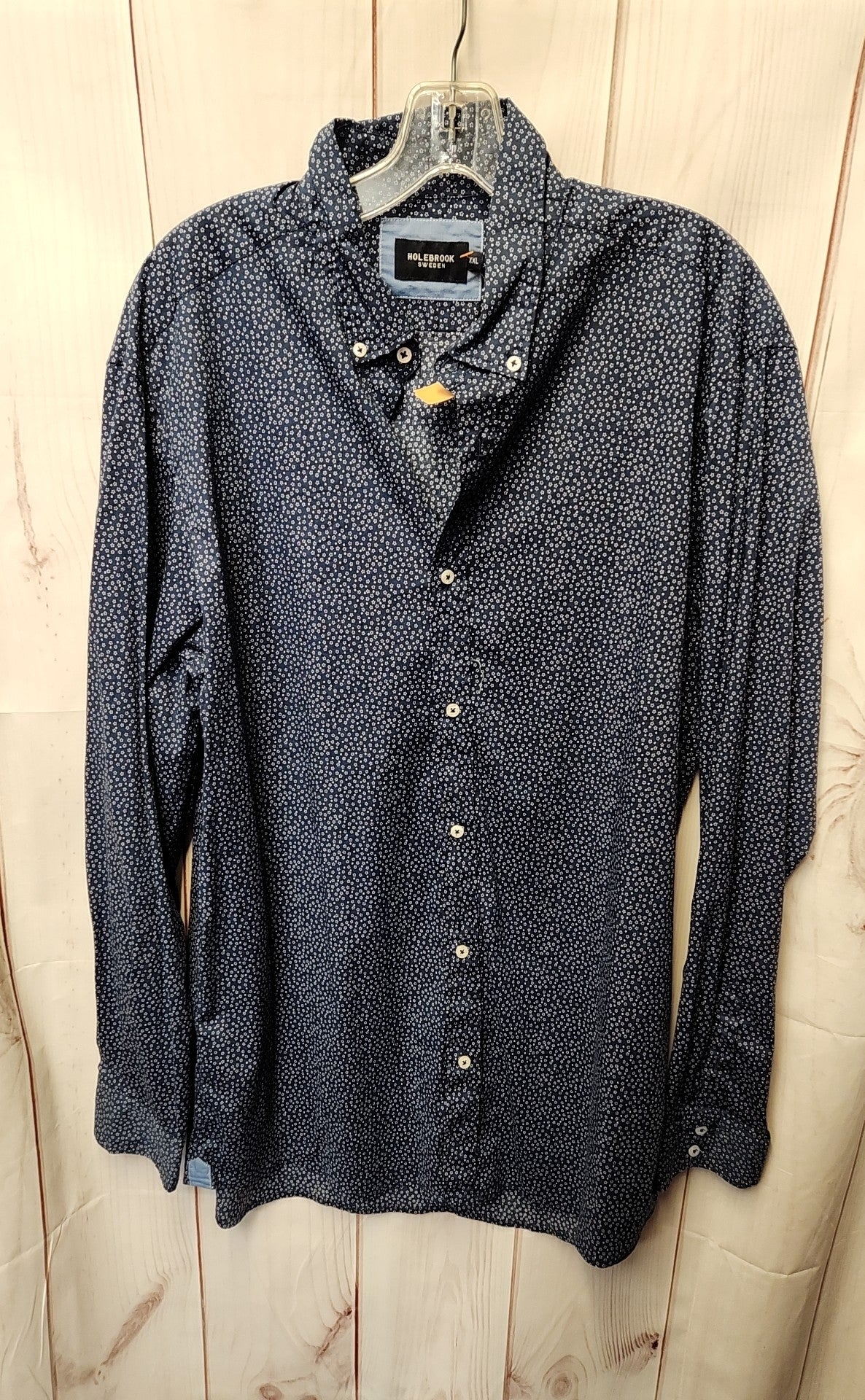 Holebrook Men's Size XXL Navy Shirt