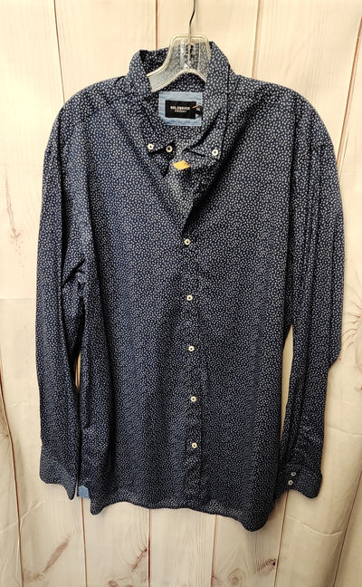 Holebrook Men's Size XXL Navy Shirt