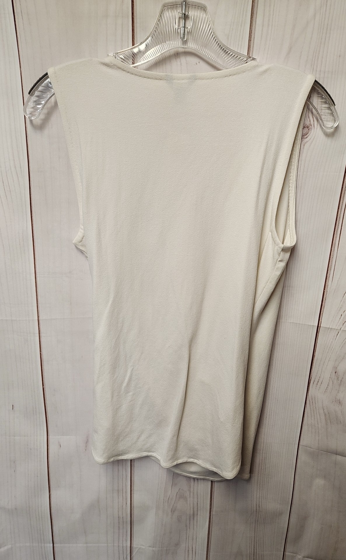 NWT Ann Taylor Women's Size M White Sleeveless Top
