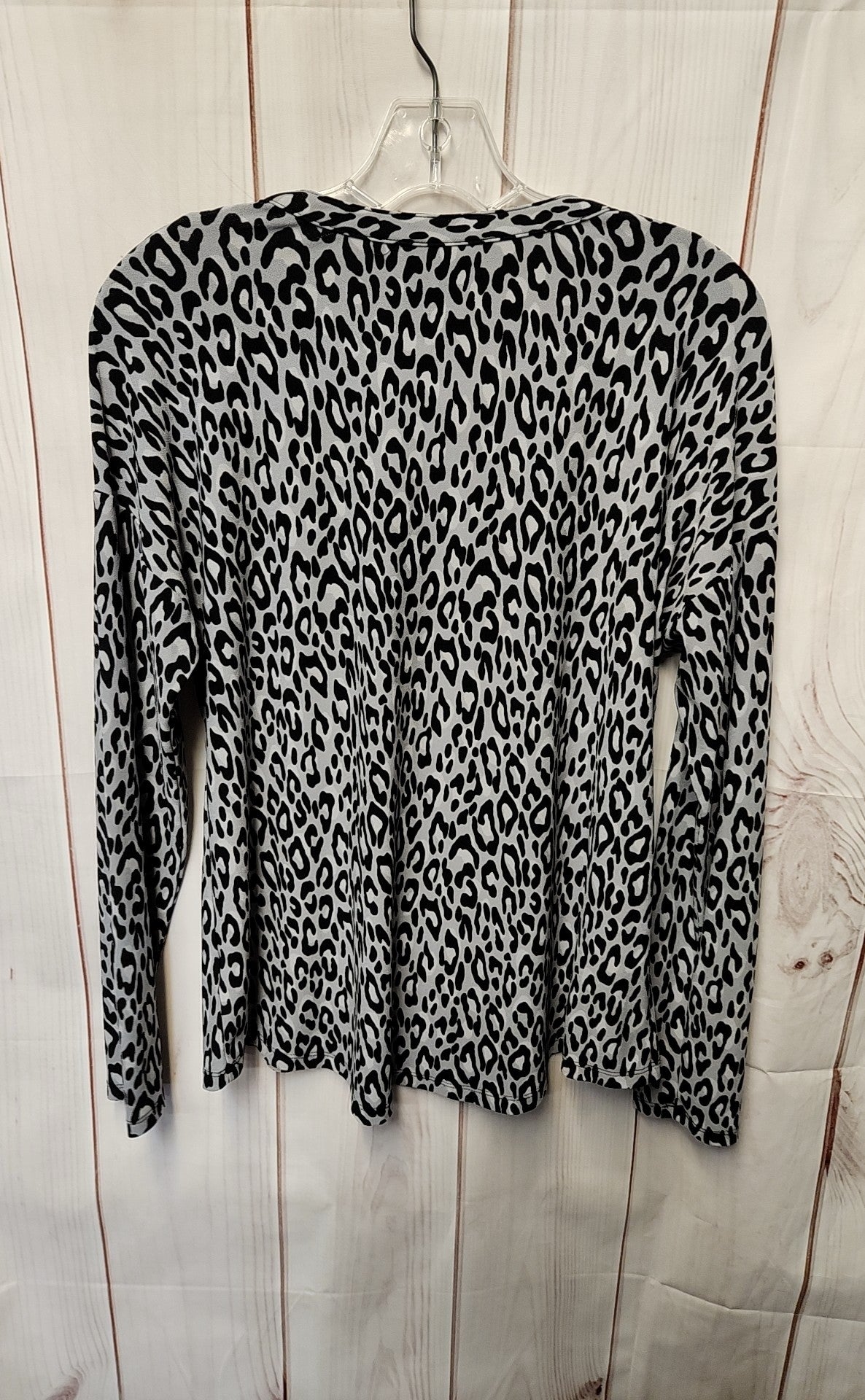 Dana Buchman Women's Size M Gray Long Sleeve Top