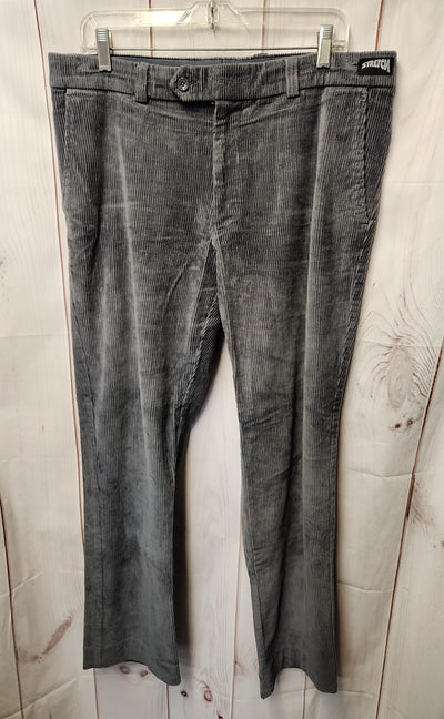 Le 31 Men's Size 36 Gray Corduroy Pants