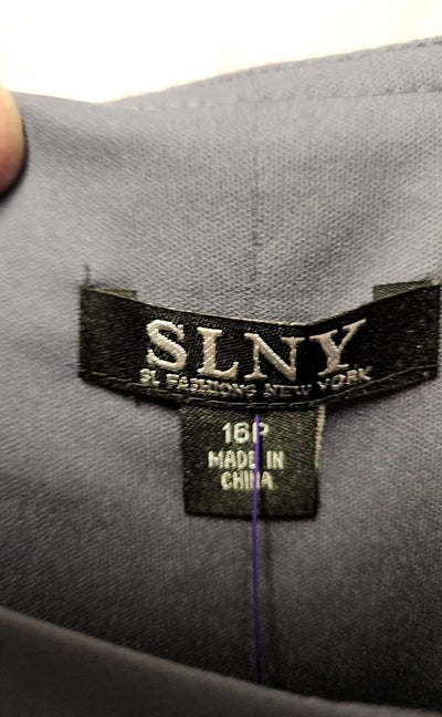 NWT Slny Women's Size 16 Petite Gray Dress