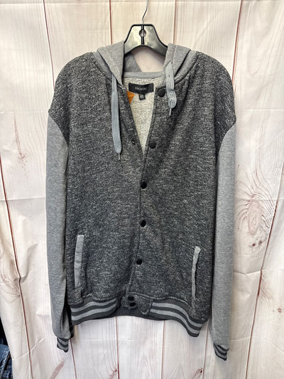 Ring Of Fire Men's Size XL Gray Jacket
