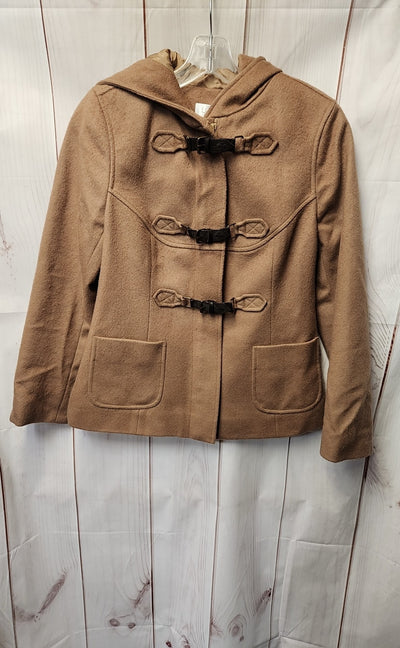 Loft Women's Size 4 Petite Brown Wool Blend Jacket