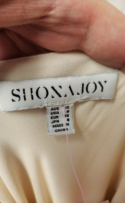 Shona Joy Women's Size 6 Beige Dress