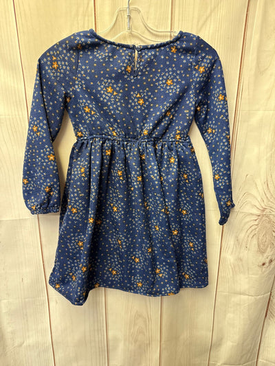 Tahari Girl's Size 5 Blue Dress