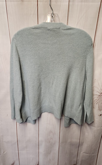 Loft Women's Size L Light Blue Cardigan