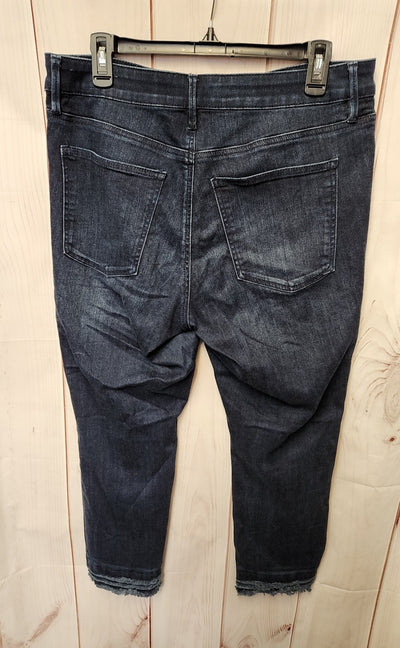 Ann Taylor Women's Size 31 (11-12) Blue Jeans The Skinny Crop Curvy Fit