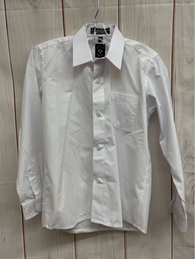 Little Gents Boy's Size 8 White Shirt