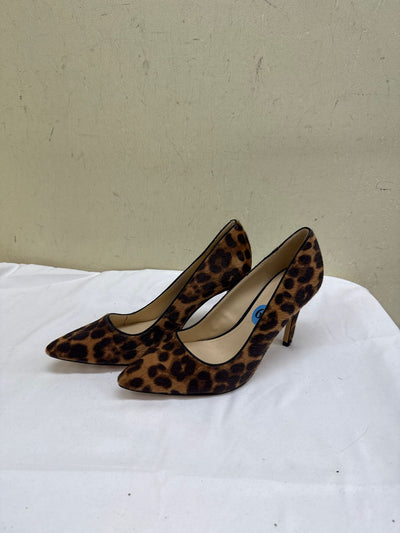 Nine West Women's Size 6-1/2 leopard print Pumps Shoes
