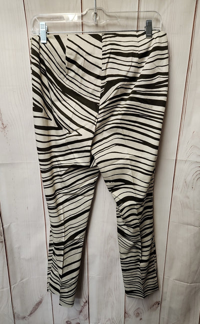 Lafayette 148 Women's Size 4 Brown Animal Print Pants