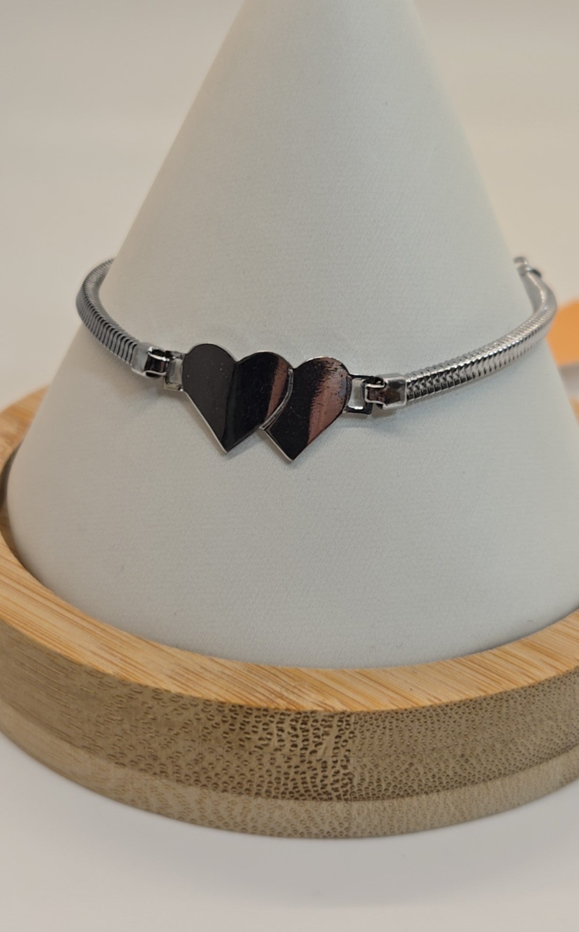 Silver Heart Bracelet