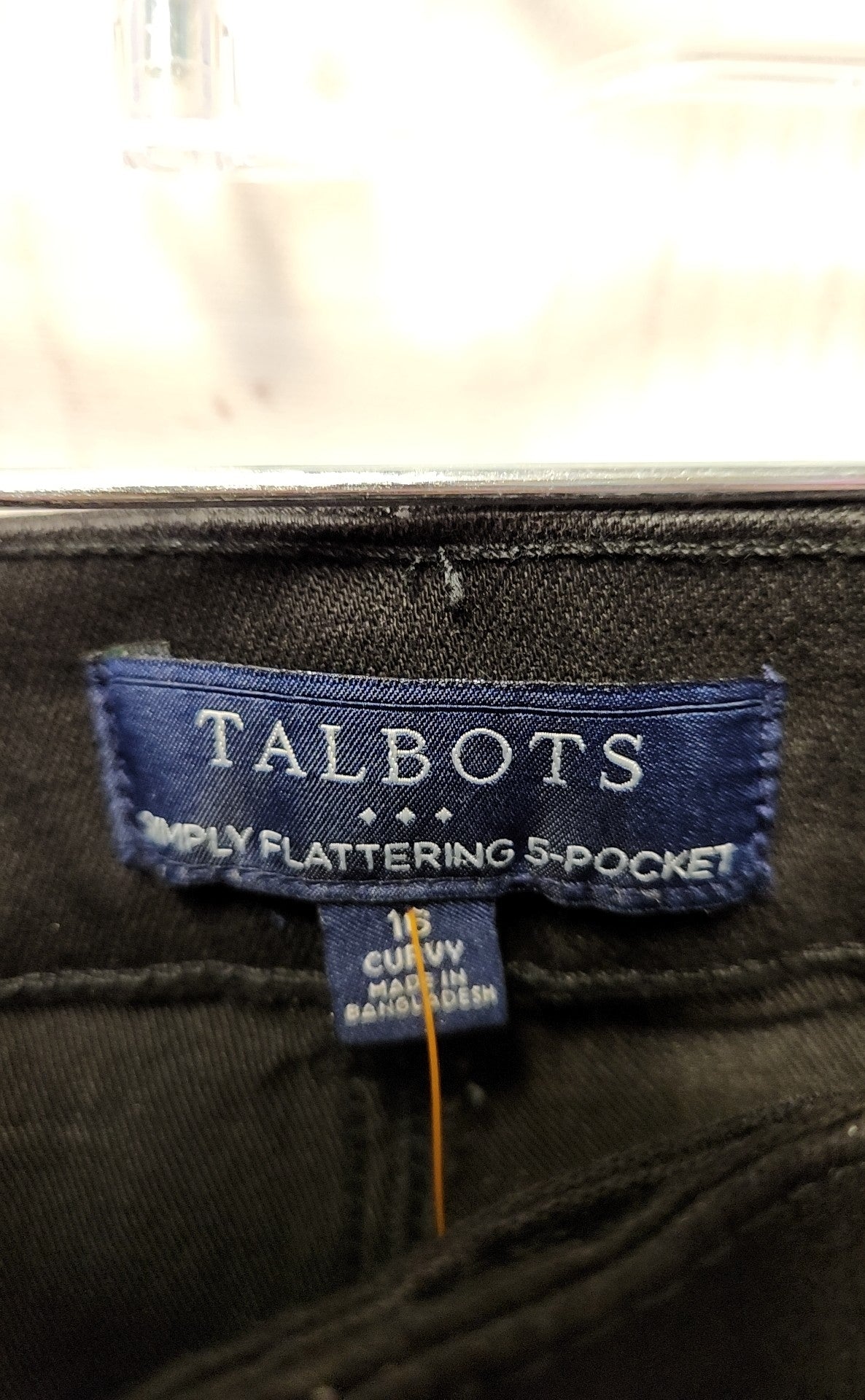 Talbots Women's Size 16 Black Pants Ankle Curvy