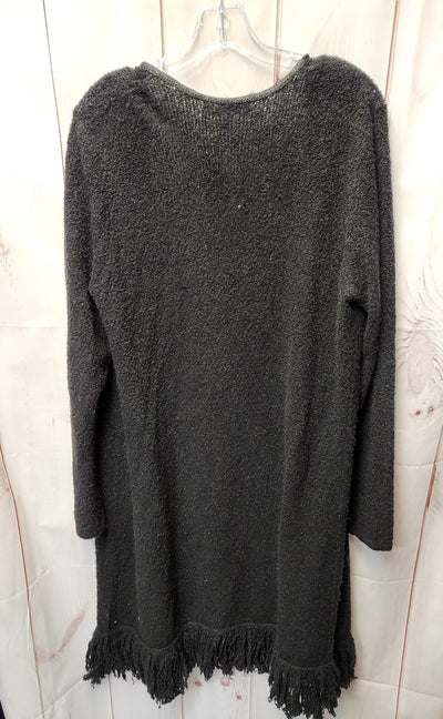 Lilly Pulitzer Women's Size XL Black Cardigan