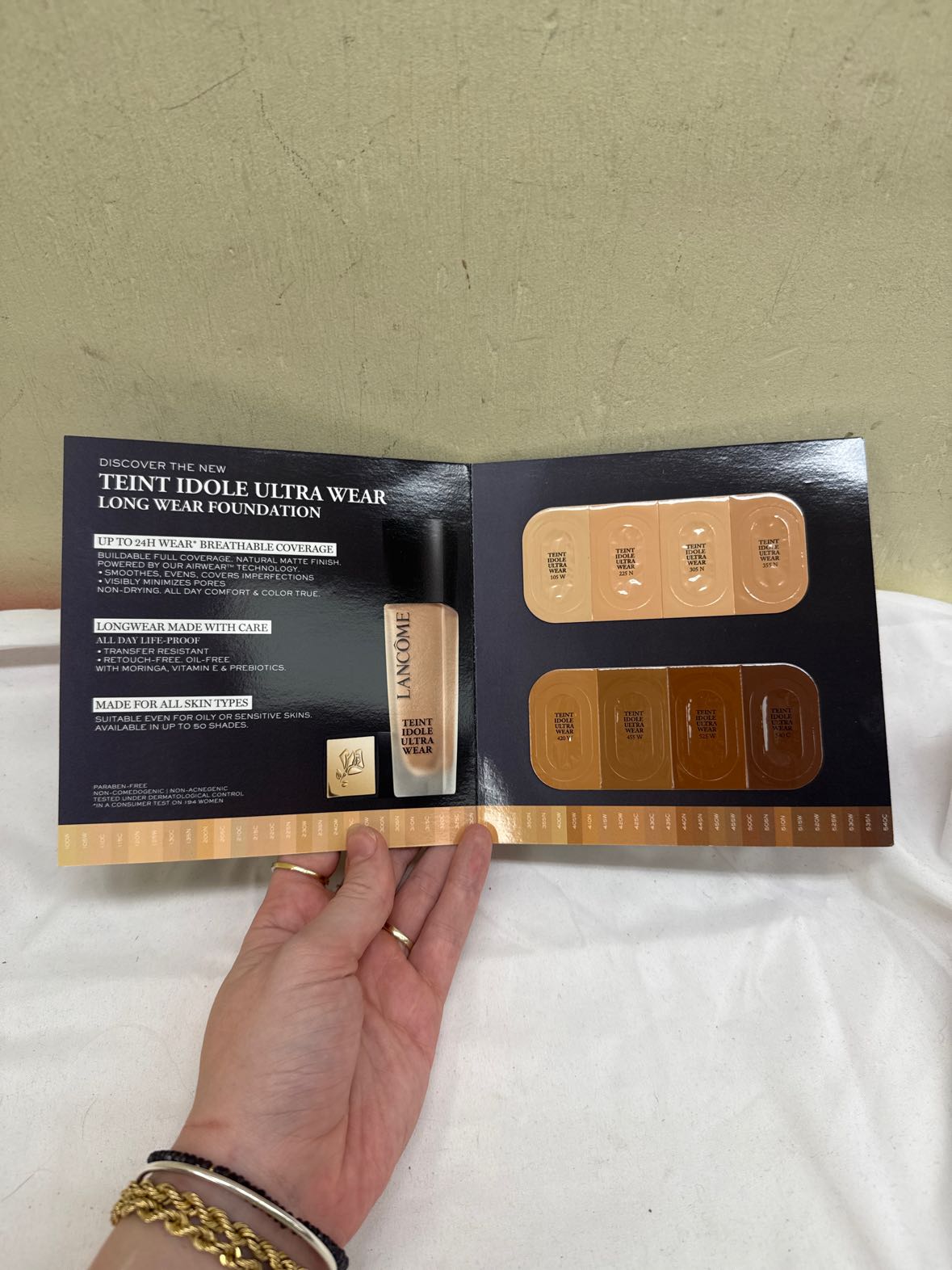 Lancome Teint Idole Ultra Wear Foundation Sample Cosmetic