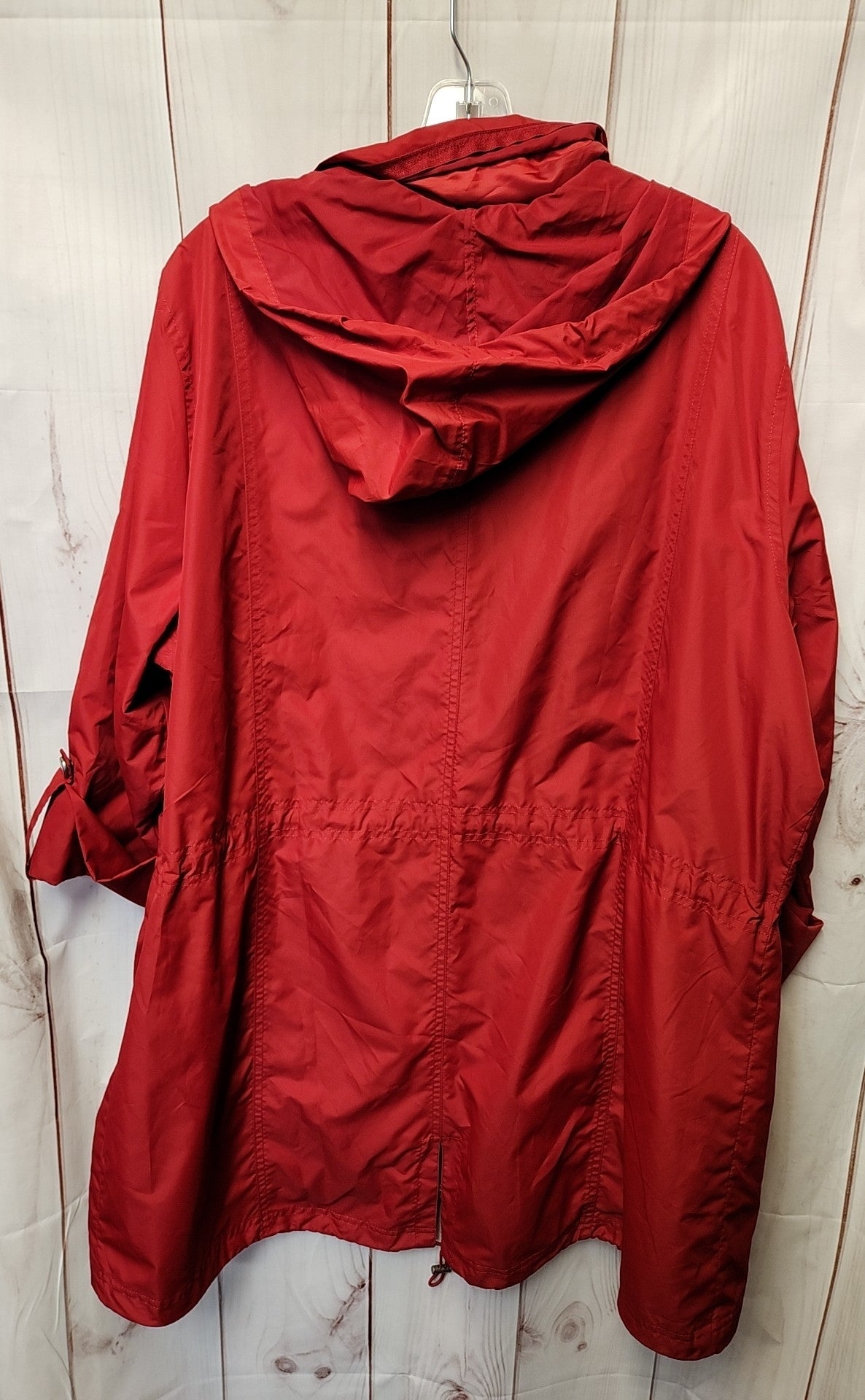 NWT Style & Co Women's Size XXL Red Coat
