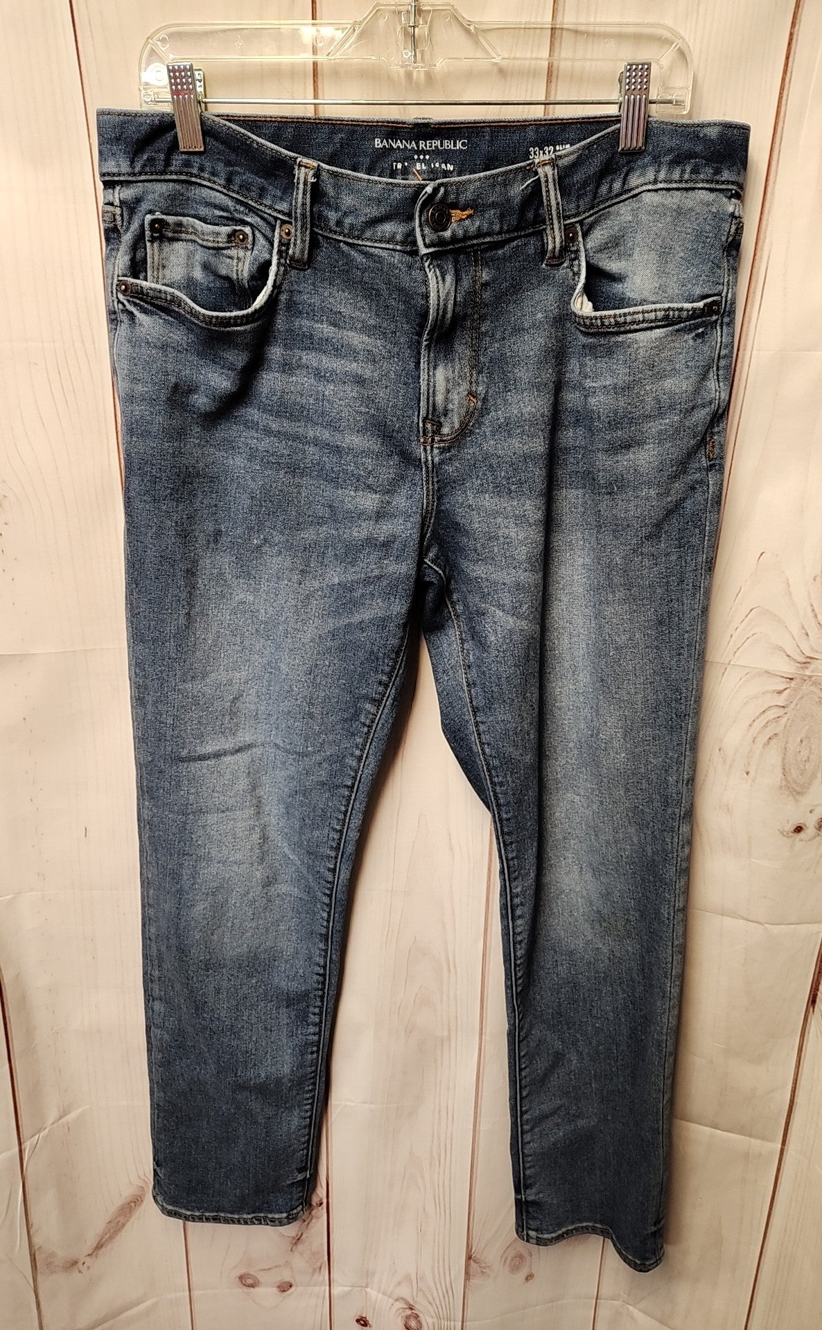 Banana Republic Men's Size 33x32 Blue Jeans