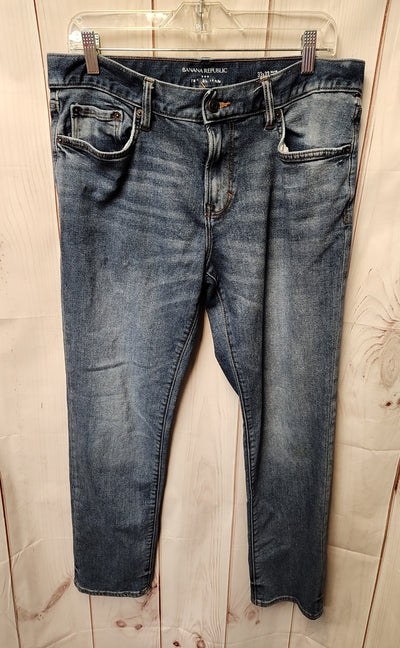 Banana Republic Men's Size 33x32 Blue Jeans