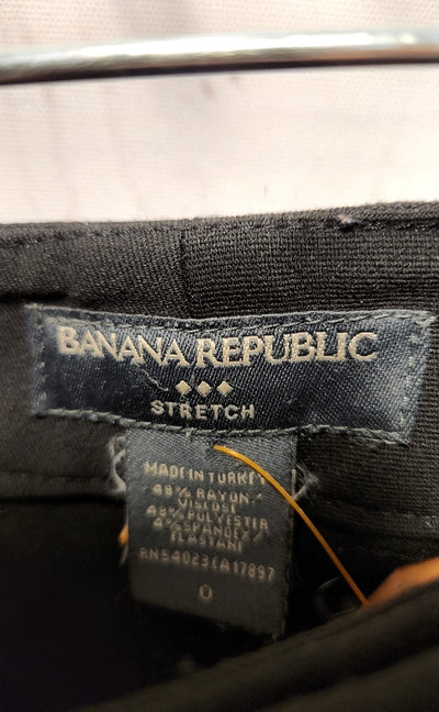 Banana Republic Women's Size 0 Black Pants