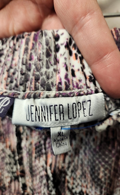 Jennifer Lopez Women's Size XL Purple Pants