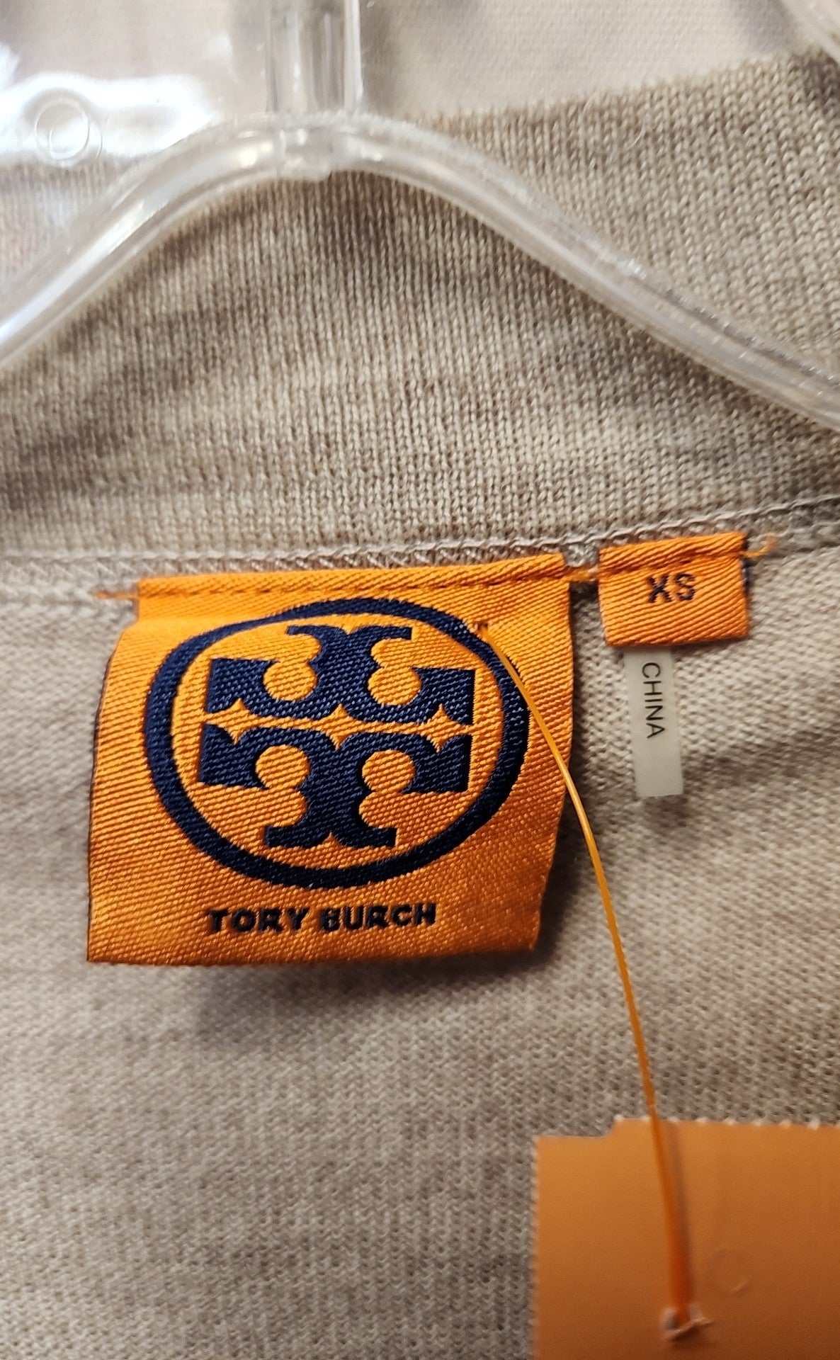 Tory Burch Women's Size XS Beige Cardigan