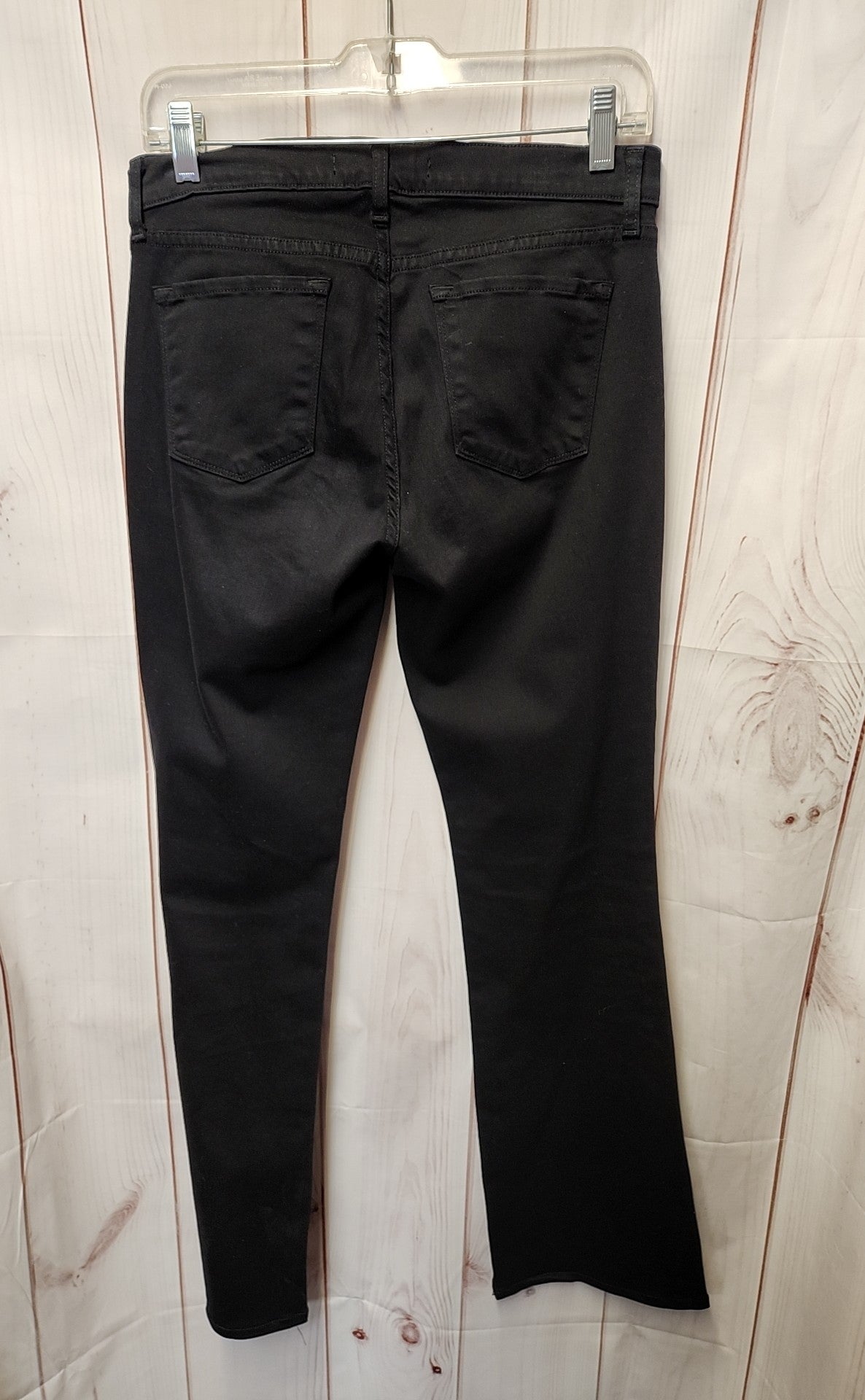 J Brand Women's Size 29 (7-8) Black Slim Boot Leg Pants