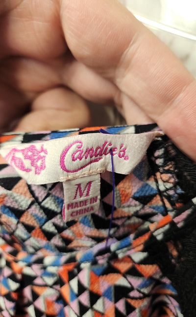 Candies Women's Size M Pink Sleeveless Top