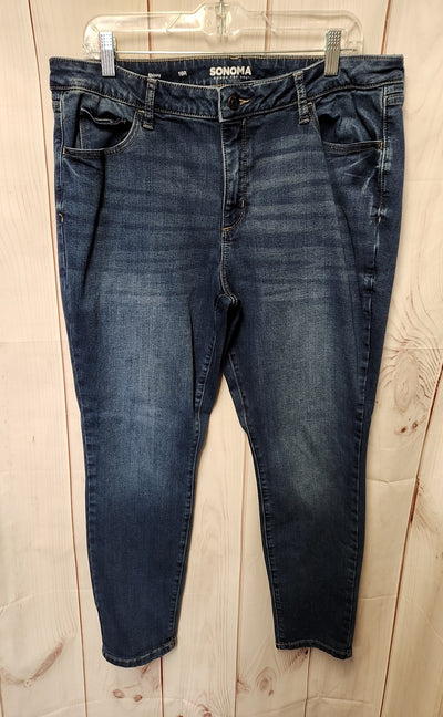 Sonoma Women's Size 33 (15-16) Blue Jeans Skinny