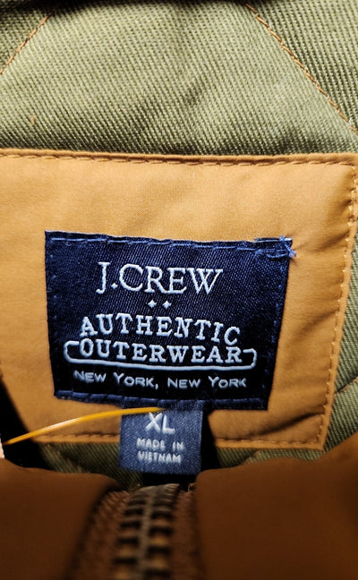 J Crew Men's Size XL Brown Vest