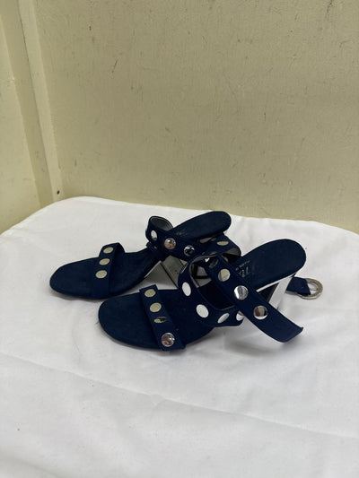 Onex Women's Size 38 = 7-1/2 Navy Sandals Shoes