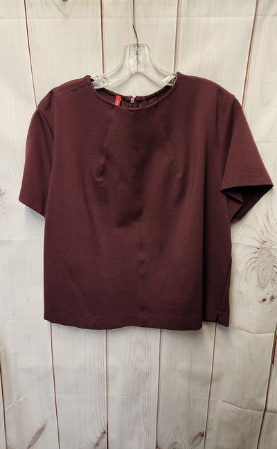 Spanx Women's Size 1X Purple Short Sleeve Top