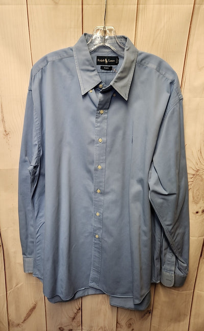 Ralph Lauren Men's Size XL Blue Shirt