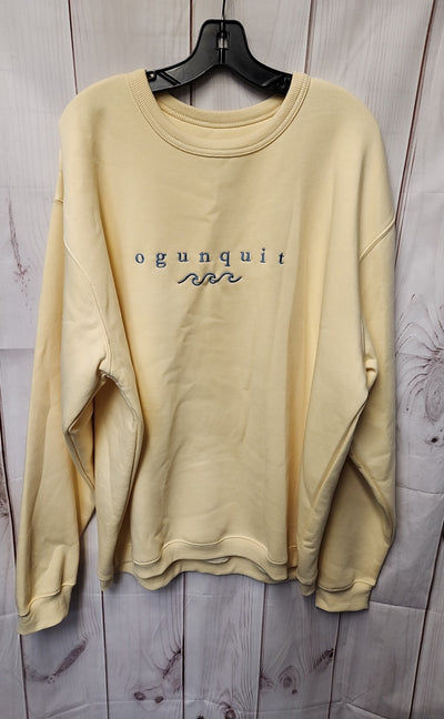Austins Men's Size 2X Yellow Sweatshirt
