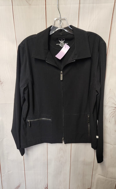 Zenergy - Chico's Women's Size 1 = US M Black Jacket