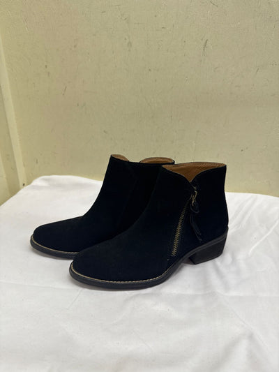 White Mountain Women's Size 5-1/2 Black Boots Shoes
